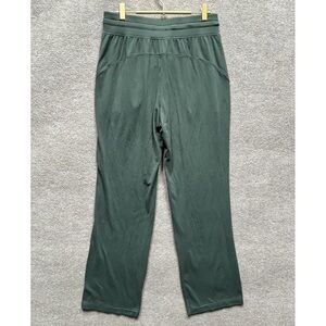 Dark Green Relaxed Fit Pants